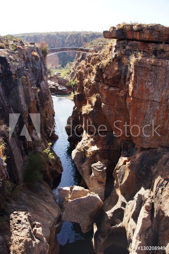 Picture of canyon of the river Blyde South Africa